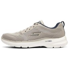 Skechers Go Walk 6 Anti-Slip Wear-Resistant Low-Top Casual Shoes Men's Gray Серый, 43