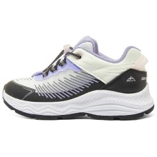 Skechers Girls Cushioning Wear-Resistant Low-Top Kids' Running Shoes White Black Teenagers Черно-белый, 30
