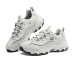 Skechers D'LITES 1.0 Cushioned Wear-Resistant Breathable Low-Top Chunky Sneakers Women's Серый, 36
