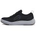 Skechers Slip-Resistant Water-Resistant Cushioned Wear-Resistant Low-Top Trendy Casual Shoes Men's Black Черный, 45