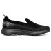 Skechers Go Walk 5 Cushioning Anti-Slip Wear-Resistant Coverage Support Lightweight Low-Top Casual Shoes Women's Black 39