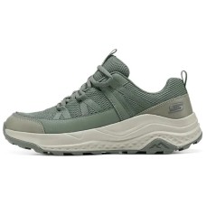 Skechers Anti-Slip Wear-Resistant Low-Top Casual Shoes Men's Gray Green Gray Green, 41