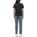 Skechers SS24 T-Shirt Women's Carbon Black сажа, M