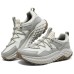 Skechers Sport Anti-Slip Wear-Resistant Breathable Support Low-Top Casual Running Shoes Men's Ivory Бежевый, 39.5