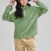 Skechers Sports Life Collection Sweatshirt Women's Basil Green Basil Green/01DP, M