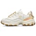 Skechers D'lites 1.0 White/Gold Women's 35.5