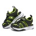 Skechers Abrasion Resistant Slip Resistant Low Top Toddler Shoes Black Green Infant And Toddler Черный/Лимонный, 26