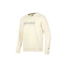 Skechers Sweatshirts Men Pearl White Белый, 2XL