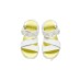 Skechers C Fle SANDAL 2.0 Anti Slip Wear Resistant Children's Sandals White Yellow Teenagers 32