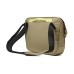 Skechers Fabric Shoulder Bag, Crossbody Bag Regular Unisex White Cap Gray & Elm Green White Hat Gray with Elm Green Accents
