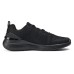Skechers Cushioning Anti-Slip And Wear-Resistant Breathable Coverage Low-Top Casual Running Shoes Men's Black Черный, 41
