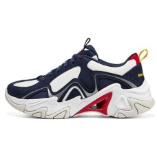 Skechers Stamina V3 Chunky Sneakers Women's Low-Top Blue Red 36