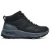 Skechers OUTDOOR Anti-Slip Wear-Resistant Mid-Top Casual Shoes Women's Black Gray Black/charcoal gray, 36