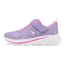 Skechers Kids Anti Slip Wear Resistant Low Top Kids' Running Shoes Purple Kids' фиолетовый/розовый, 36