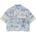 FILA x PENGPIDUZHONGXIN SS24 Shirt Women's All Over Print Повсюду Печать, 2XL