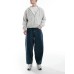 ASOS DESIGN oversized baggy jeans in mid wash blue Синий, W30 L30
