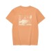 Skechers T-Shirt Women's Coral Orange кораллово-оранжевый, S