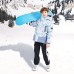 Skechers Down Jacket Gray Starry Sky Snowscape Teenagers 灰色星空雪景, 165
