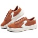 Skechers Court Classics Anti-Slip Wear-Resistant Breathable Support Low-Top Skateboard Shoes Men's Umber Коричневый, 39.5