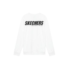Skechers Sweatshirt Unisex Bright White Bright white 0019, XL