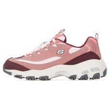 Skechers D Lites Shoes 'Pink Red' Women's 36