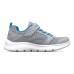 Skechers Go Run 400 Slip-Resistant Cushioning Wear-Resistant Low-Top Kids' Running Shoes Gray Blue Teenagers 27.5