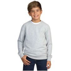 Boys Sueded Fleece Crewneck Pullover Серый, S