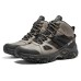 Skechers Hiking Shoes 'Beige Black' Earth Brown, 42.5