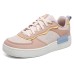 Skechers Sport Court 92 Anti-Slip Wear-Resistant Low-Top Skateboard Shoes Women's Pink Blue Pink Blue, 36.5