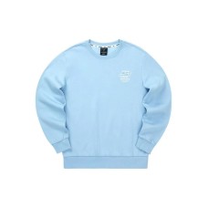 Skechers Colorful Sweatshirt Unisex Air Blue Air Blue/01CQ, S