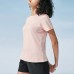 Skechers SS24 T Shirt Women's Light Rose Pink Light Rose Pink/01KG, M
