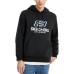 Skechers Colorful Sweatshirt Unisex Carbon Black Carbon Black-0018, S
