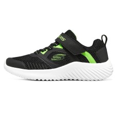 Skechers Anti-Kick And Wear-Resistant Low-Top Kids' Running Shoes Black Green Teenagers 30
