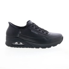 Skechers Uno Easy Air 183005 Mens Black Synthetic Lifestyle Sneakers Shoes 10