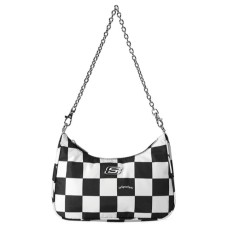 Skechers Fabric Shoulder Bag Women's Carbon Black сажа