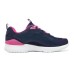 Skechers Skech-Air Dynamight Durable Breathable Low-Top Casual Running Shoes Women's Black Pink Black Pink, 35.5