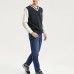 Skechers Sports Lifestyle Collection Skechers Diamond Collection Jeans Men's Denim Blue Gray Denim Blue Gray/03JC, L