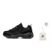 Skechers D'LITES 1.0 Anti Slip Wear Resistant Low Top Chunky Sneakers Women's Black Черный, 36
