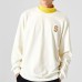 Skechers Funny Monster Sweatshirts Unisex Marshmallow White Белый, M