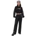 Skechers Casual Pants Women's Carbon Black 0018, S