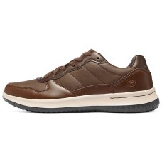 Skechers Delson 1.0 Men's Casual Shoes Men's Chocolate 41