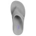 Skechers ON THE GO Odor Resistant Slip Resistant Flip Flops Women's Gray Purple Серый с фиолетовым, 36
