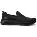 Skechers Cushioning Wear-Resistant Breathable Lightweight Rebound Low-Top Casual Shoes Men's All Black Черный, 42.5