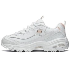 Skechers D'Lites Gs White/Pink Women's 38.5
