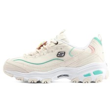 Skechers D'Lites 1.0 'White Teal' Women's 35