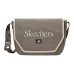 Skechers Polyester Shoulder Bag Crossbody Bag Regular Unisex Khaki Gray Khaki Gray