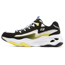 One Piece X Skechers D'Lites 4.0 Chunky Sneakers Women's Low-Top Black/Colorful Color 38