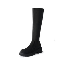SATURDAY MODE Knee high Boots 5.8cm Unisex Черный, 39