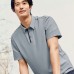 Skechers Polo Shirt Men's Trade Wind Gray Trade Wind Gray/02N6, M