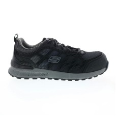 Skechers Bulklin Lyndale Composite Toe Womens Black Athletic Work Shoes 8.5